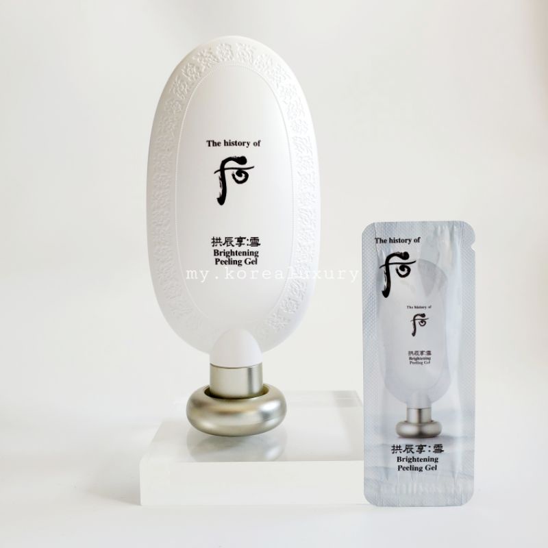 Gói Kỳ Trắng Da Tẩy Tế Bào Chết Whoo Trắng Brightening Peeling Gel