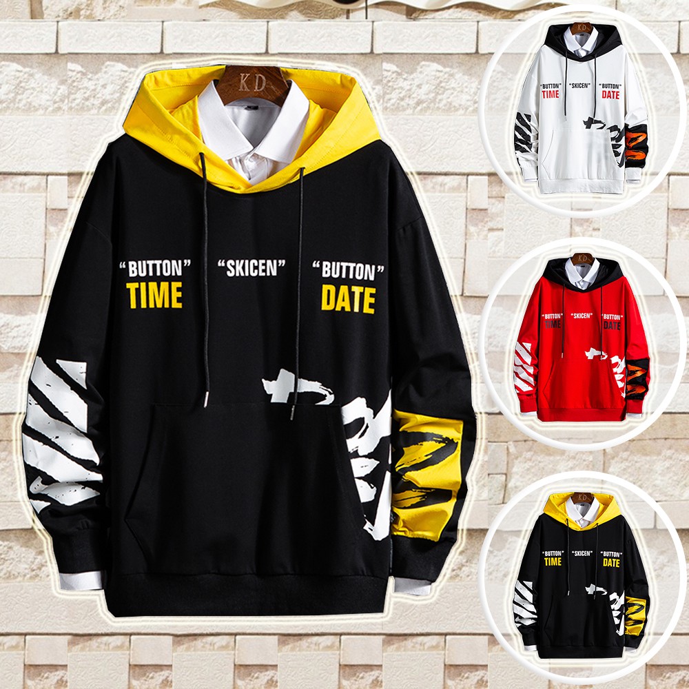 Áo Hoodies Nỉ Nam Thu Đông DATE TIME Có Mũ Trùm Đầu Thời Trang Hàn Quốc ZENKODLMEN AO TOP NAM 121