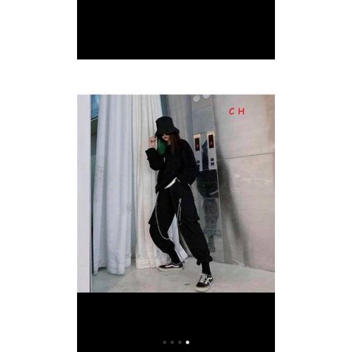 Quần hai túi hộp dây xích chéo chân C&H | BigBuy360 - bigbuy360.vn