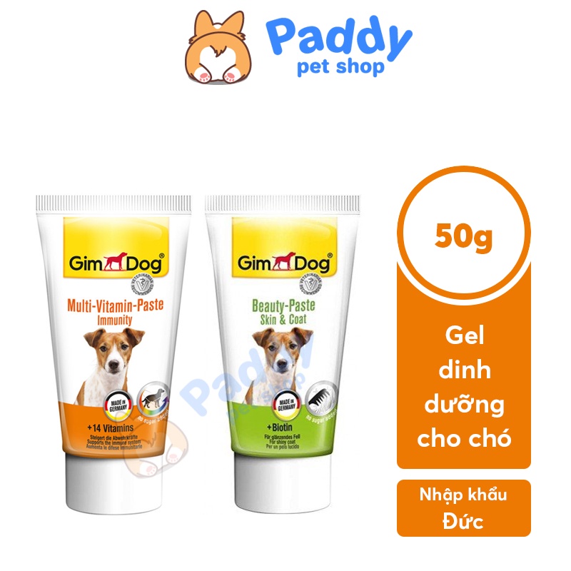 Gel Dinh Dưỡng GimDog Cho Chó 50g (Nhập khẩu Đức)