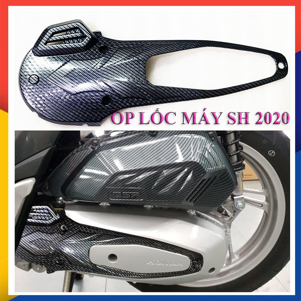 ỐP Lốc Máy Sh 2020 - 2021 Vân Sơn Cabon Gắn Như Zin!