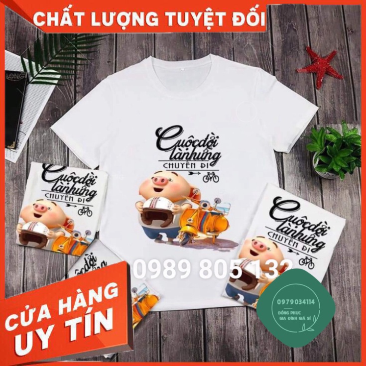 Áo thun giá sỉ ÁO THUN ĐI BIỂN NHÓM TEAM CÔNG TY DU LỊCH VÀ GIA ĐÌNH GIÁ XƯỞNG