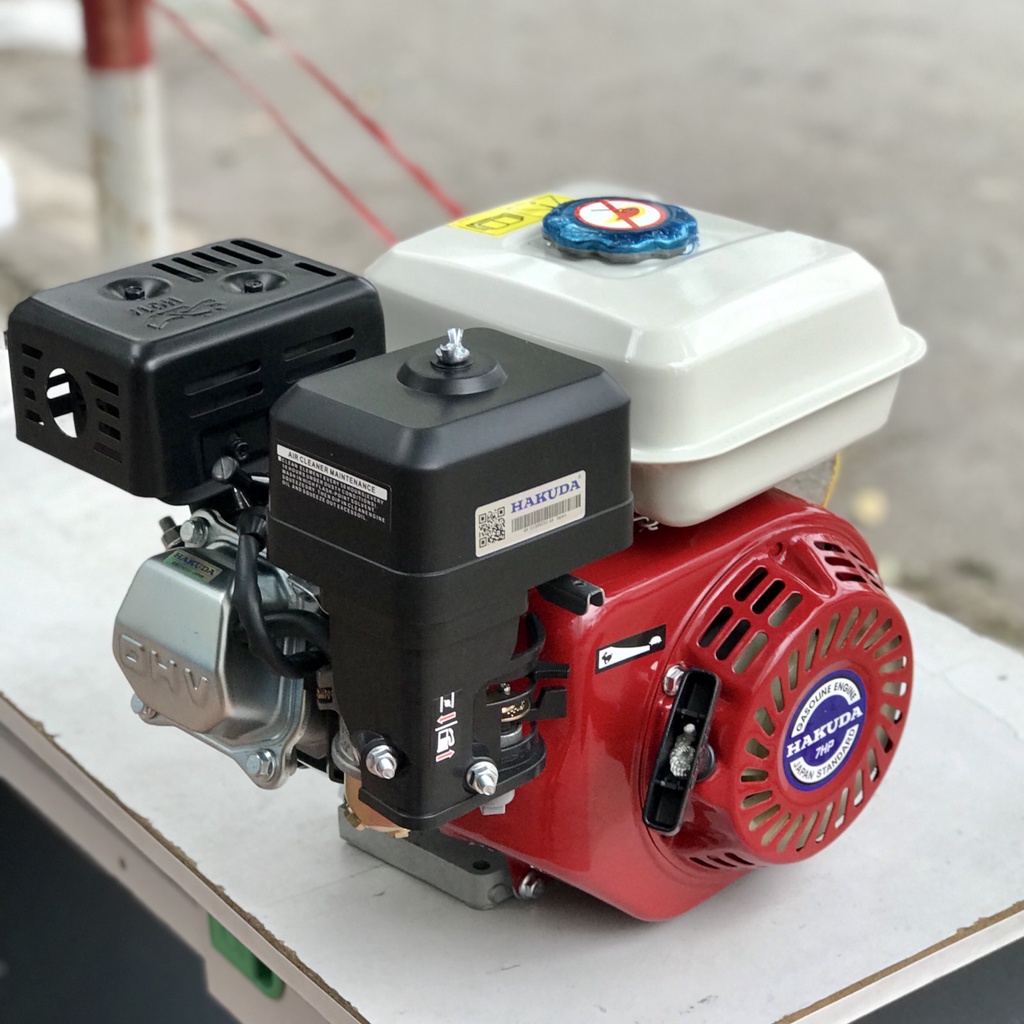 Máy Nổ – Động Cơ Xăng Hakuda 7HP-Chính Hãng-Bảo Hành 12 Tháng