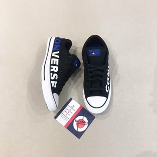Giày Converse classic wordmark đen thấp cổ