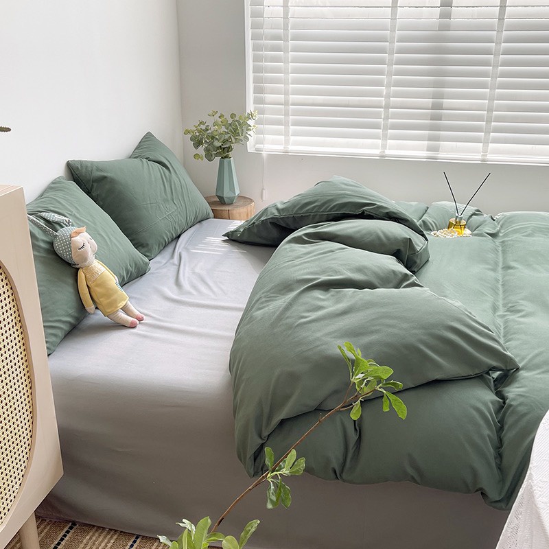 Bộ chăn ga gối Cotton TC Pastel REE Bedding nhiều màu đủ size giường nệm 1m2, 1m4, 1m6, 1m8, 2m