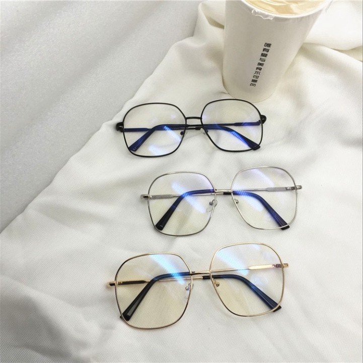 Mắt kính thời trang Eyes Light T5239 gọng kính cận kim loại mắt vuông hot trend