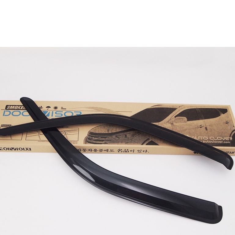 Vè che mưa nhựa đen xe Solati đời xe 2018 - 2023 - Bộ 2 vè Hàng Nhập Hàn Quốc