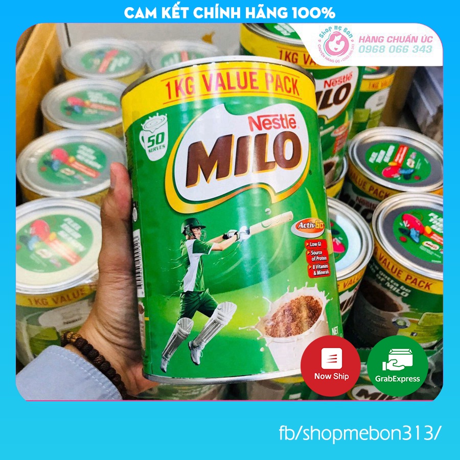 Milo Úc 1kg Chính Hãng