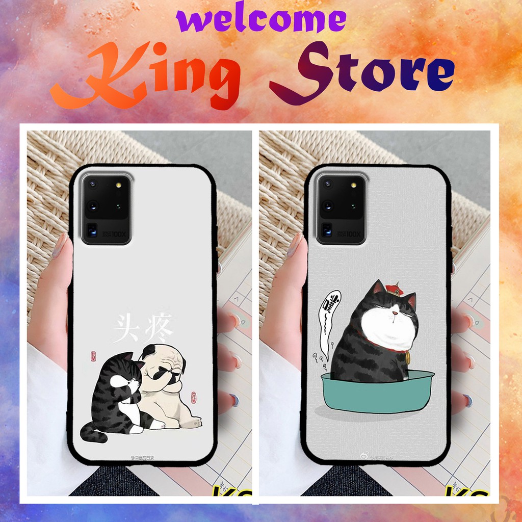 Ốp lưng Samsung S20/S20 PLUS/S20ULTRA in hình Mèo Béo siêu đẹp, độc, lạ_KINGSTORE.HN_Ốp SS S20/S20 PLUS/S20 ULTRA