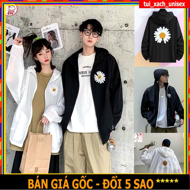 ❤️ GIÓ 2 LỚP ❤️ Áo Khoác Dù Hoa Cúc Sava FOM RỘNG TO MUA LẠNH MẶC ẤM ÁP MẪU MỚI SL