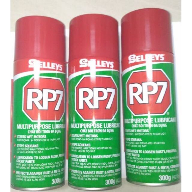 DẦU XỊT RỈ SÉT VÀ BÔI CHƠN ĐA DỤNG RP7