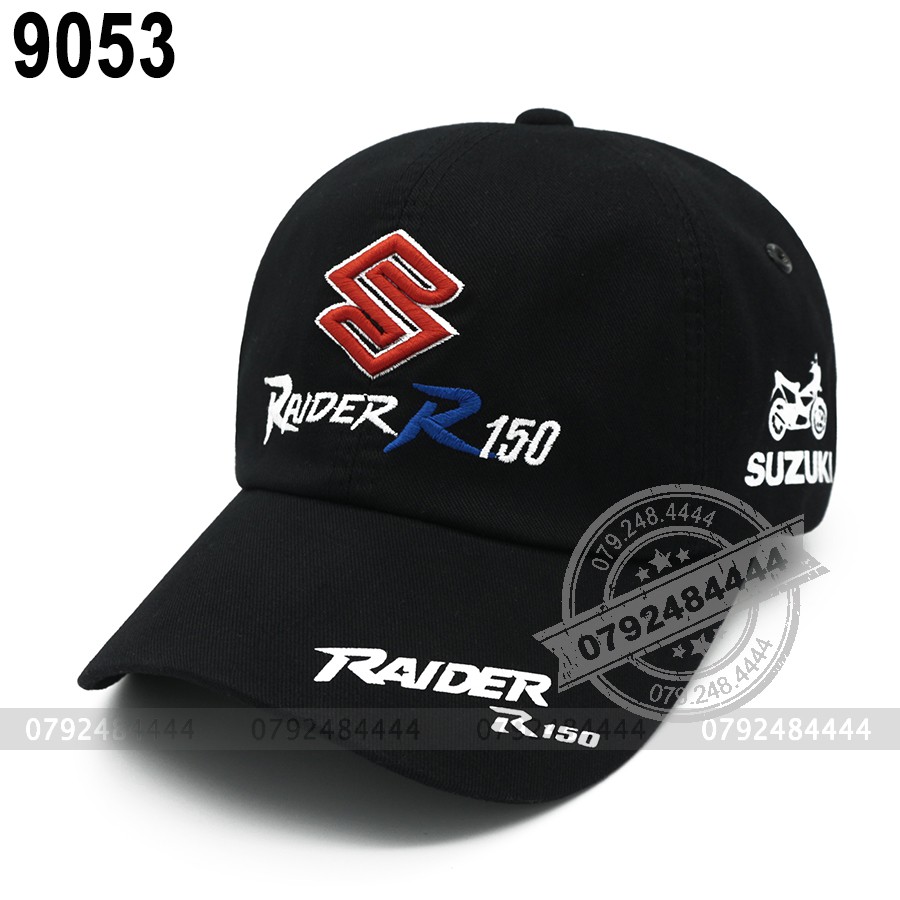 [CHUYÊN SỈ] Nón kết, nón lưỡi trai, mũ nón tem xe Raider R150