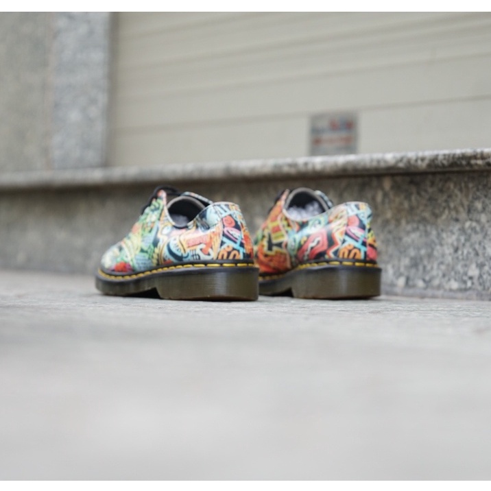 Giày Secondhand Dr Martens Boots 1461 AW005  HÀNG CŨ CHÍNH HÃNGC