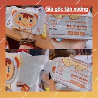 Khăn giấy ướt Bby Ưipes(LOẠI DÀY-165 tờ)