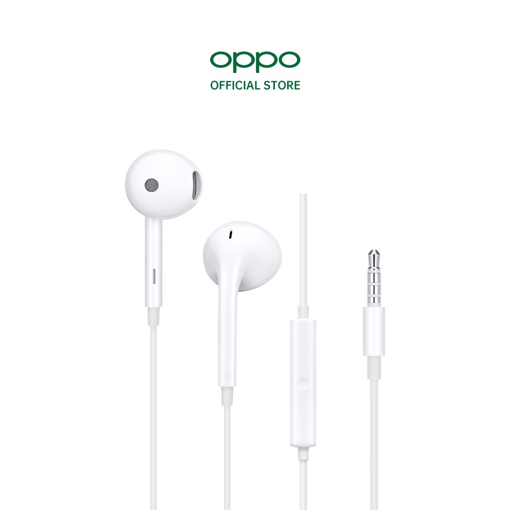 Tai Nghe Điện Thoại OPPO MH320 Có Mic Thoại Cổng 3.5mm - Hàng Chính Hãng