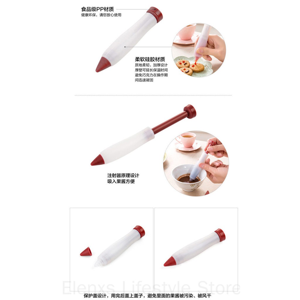 Bút Vẽ Trang Trí Bánh Kem Chuyên Dụng