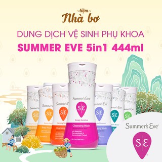 [Hàng USA] Dung Dịch Vệ Sinh Phụ Khoa SUMMER EVE 5in1 444ml