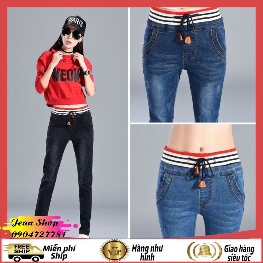 Quần Jean nữ giá rẻ 🍎FREE SHIP🍎 Giảm 10K Nhập [QUAN JEAN] Quần ống bó nữ hàng Quảng Châu  cao cấp Q33 | BigBuy360 - bigbuy360.vn