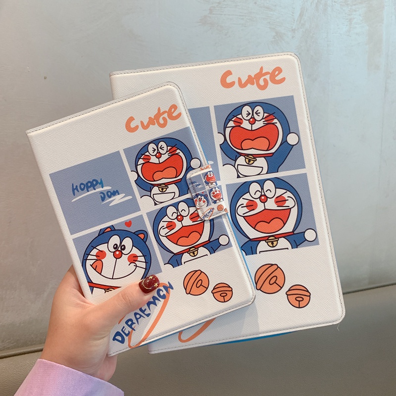 Ốp Máy Tính Bảng TPU Mềm Họa Tiết Doraemon Dễ Thương Cho iPad 10.2 2019 Mini 4 5 10.5 2020 9.7 5/6th Air 3 2 Mini 3 2 1