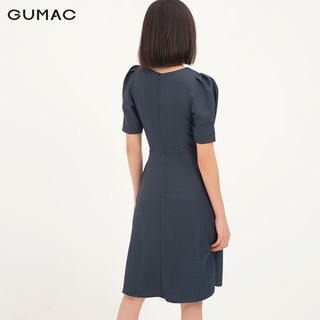 Đầm ôm nữ phối bản eo GUMAC DA1234
