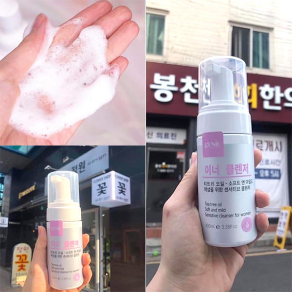 Dung dịch vệ sinh phụ nữ Genie Tea Tree Oil ngăn ngừa viêm nhiễm phụ khoa