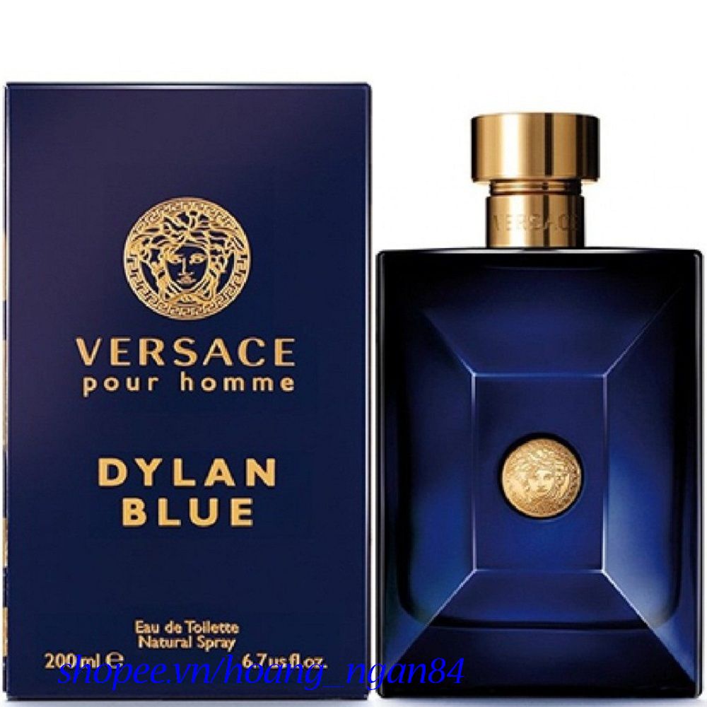 Nước Hoa Nam 200ml Versace Dylan Blue Pour Homme chính hãng 100%