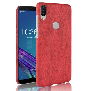 Ốp lưng da giả gỗ cho điện thoại Asus Zenfone Max Pro(M1)ZB601KL