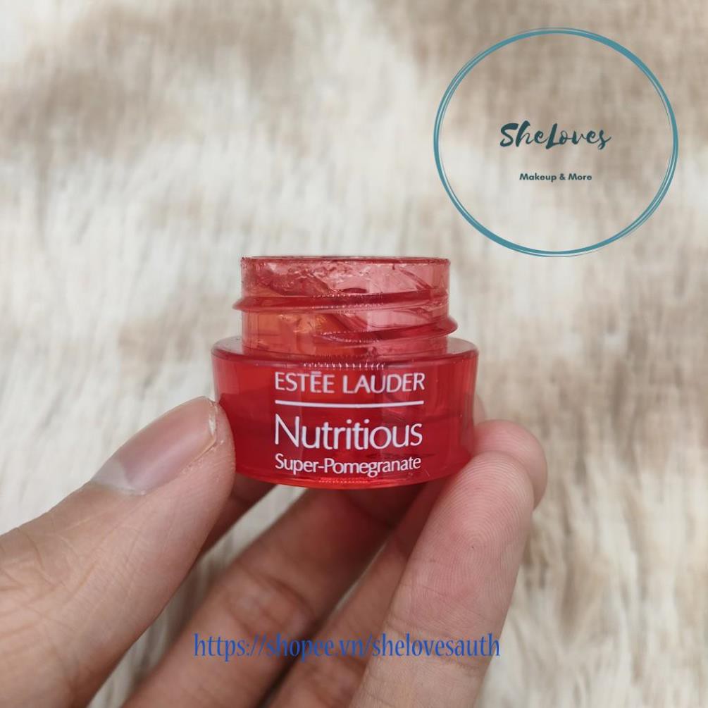 Kem dưỡng mắt lựu đỏ Estee Lauder Nutritious Super Pomegranate Radiant Energy Eye Jelly 5ml