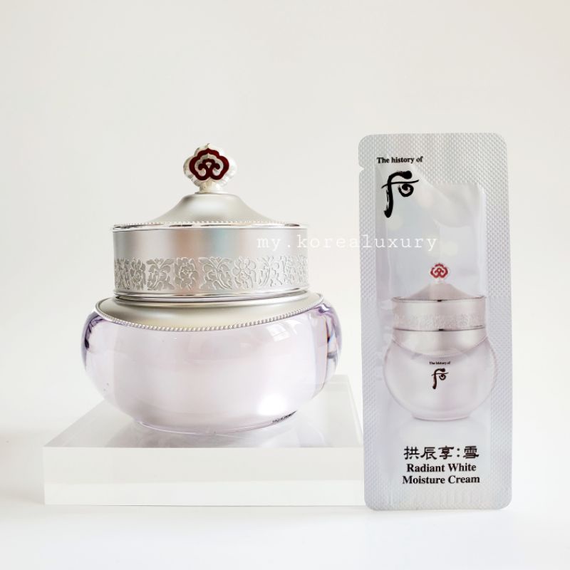 Gói Kem Dưỡng Trắng Da Ngừa Thâm Nám Whoo Trắng Radiant White Moisture Cream