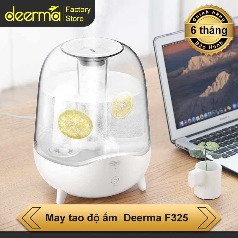 Máy tạo độ ẩm  Deerma F325 Air Humidifier 5L - Hàng Chính Hãng