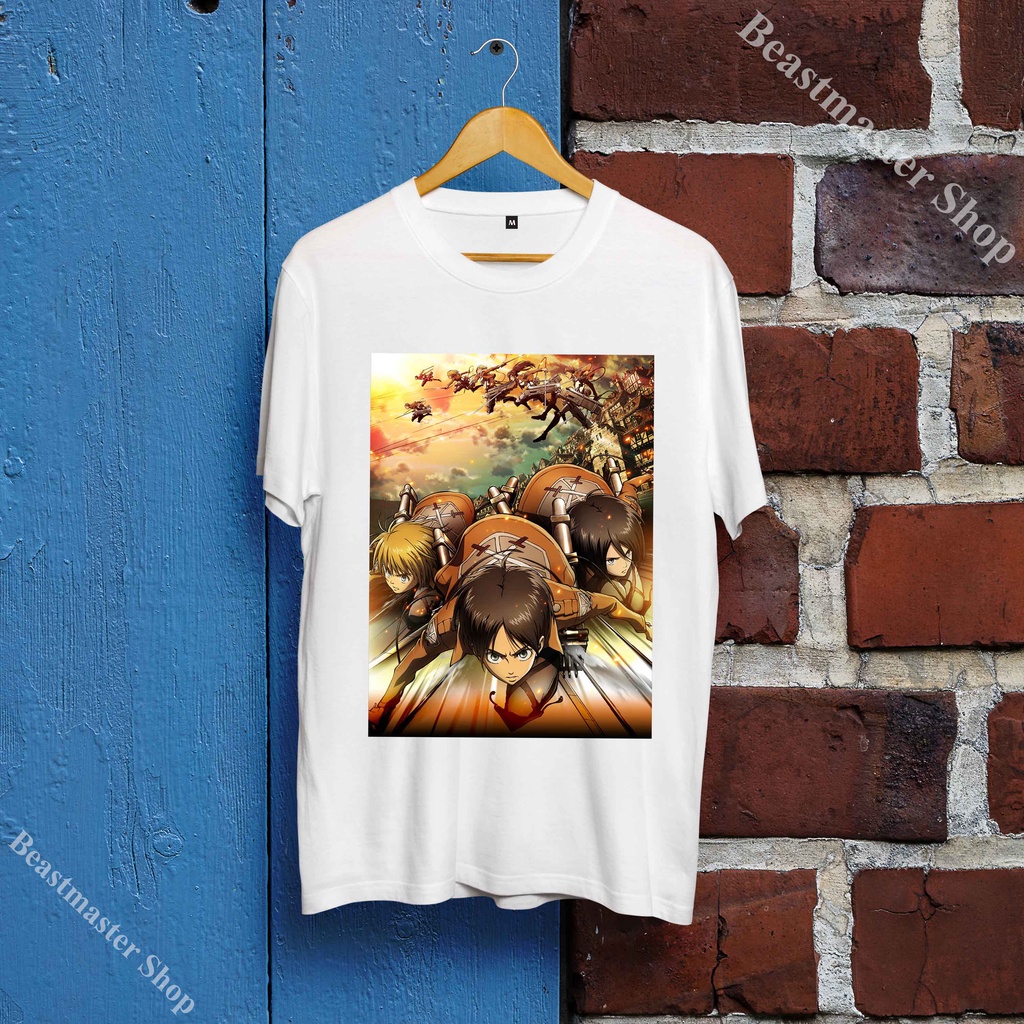 💙Áo Phông Attack on Titan - Đại Chiến Titan - Attack on Titan T-Shirt cực chất - J5AOT-001