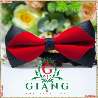 Nơ chú rể cao cấp - Nơ nhung - Nơ cổ đẹp namTH