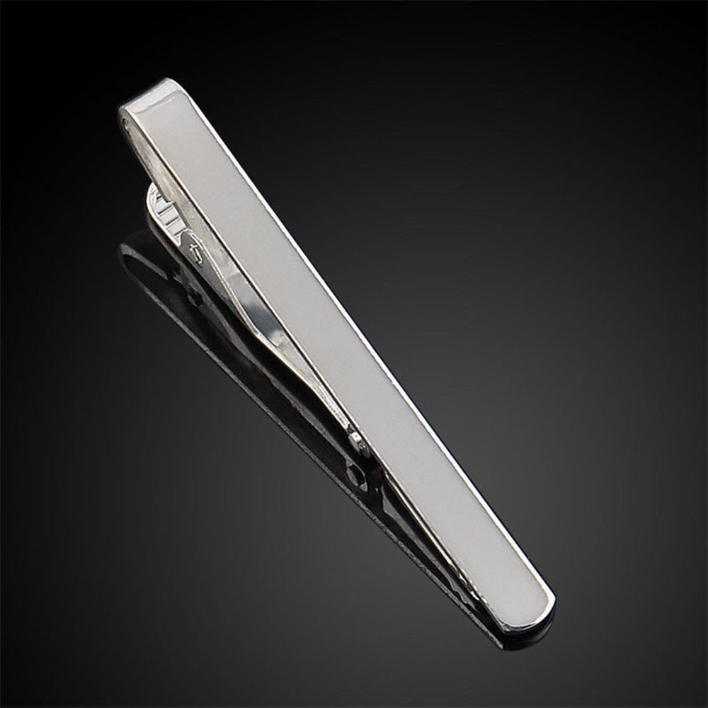 Kẹp Cà Vạt Kim Loại Thiết Kế Đơn Giản