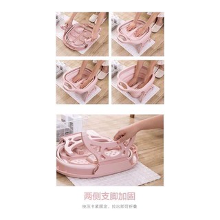 Chậu Ngâm Chân Massage gấp gọn