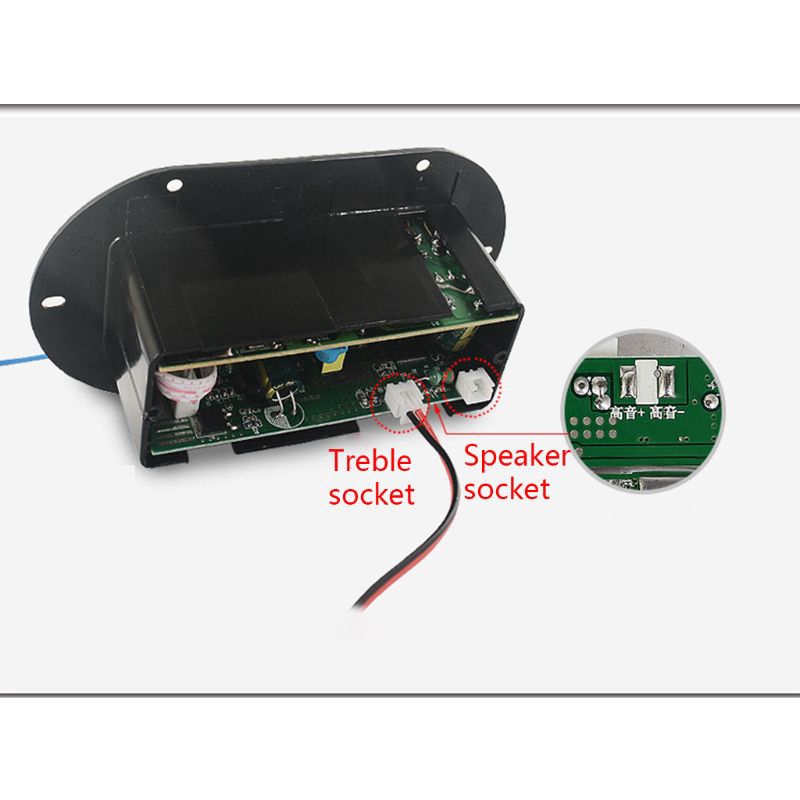 Bảng mạch khuếch đại âm thanh bluetooth fm radio tf dành cho xe hơi xe máy