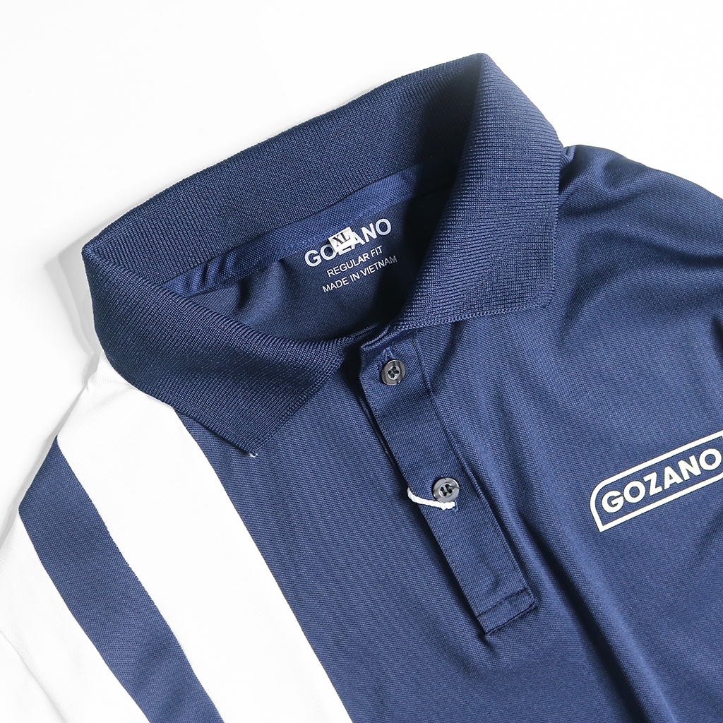 Áo Polo nam thun cổ bẻ tay ngắn cao cấp phối màu sọc đứng chất vải cotton - chuẩn form - sang trọng - bền màu