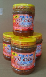 Mắm cá cơm Dì Cẩn hũ lớn 800g