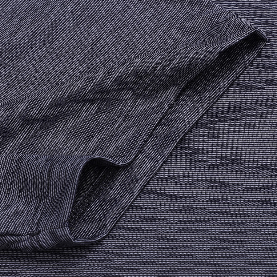 Áo Thun Nam Ngắn Tay Cổ Tròn ARISTINO ATS031S2 Phông T-Shirt kẻ ngang 3 màu lựa chọn Vải Polyester thể thao Dáng suông