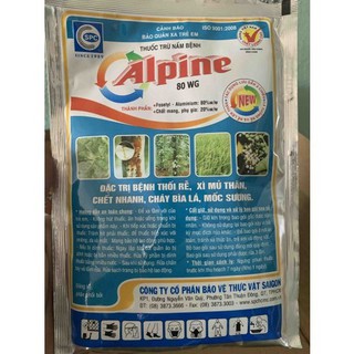 Trừ Bệnh ALPINE 80WG gói 100g Chết Cây , Thối Rễ , Cháy Lá Vi Khuẩn - Gói 100g
