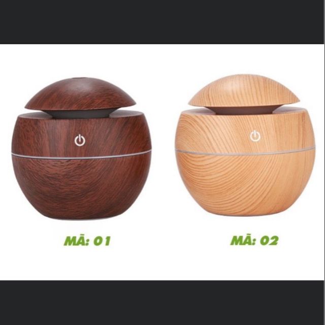 Máy Xông Tinh Dầu Vân Gỗ Mẫu Mới