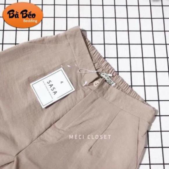 Quần đũi ống rộng cúc khoá dáng lỡ 80cm (quần ống rộng, Quần Đũi, Chất Liệu Cát Hàn, Quần Ngố Nữ,Quần Nữ Đẹp)