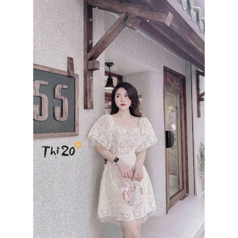 Đầm xòe Ha Na Lu 90