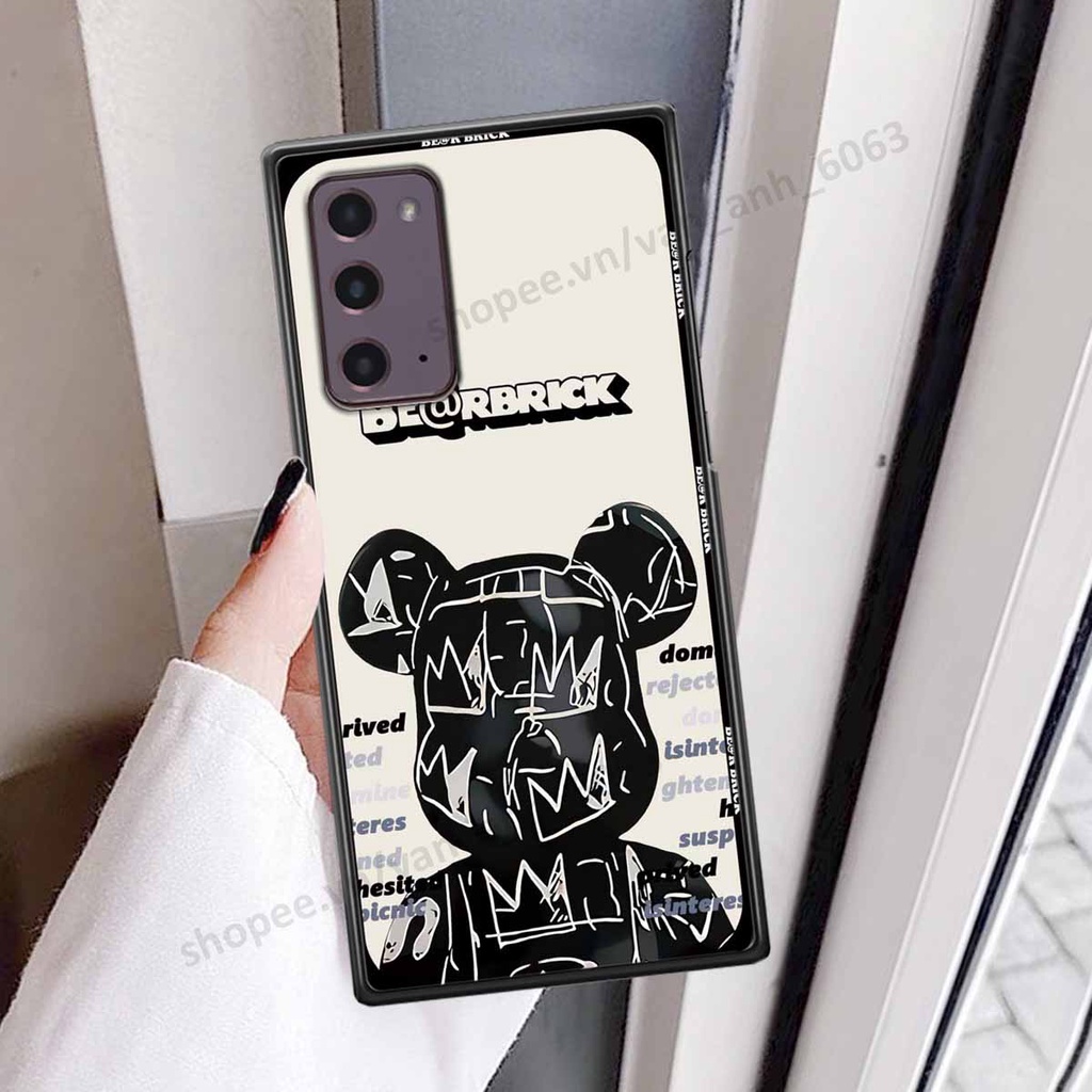 Ốp Samsung Note 20 be@r brick mars thời trang, ốp lưng điện thoại viền dẻo siêu chất