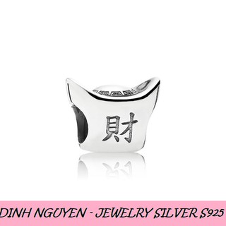 Pan - charm silver ingot - bạc s925 - charm bạc cho vòng pan