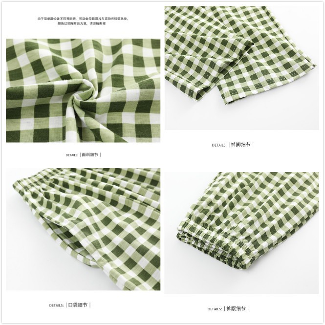 Quần ngủ dài kẻ sọc caro xinh xắn cho nữ | BigBuy360 - bigbuy360.vn