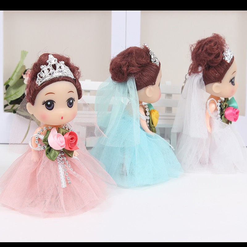 Bán hàng trực tiếp tại nhà máy Búp bê Hengchao Barbie trẻ em 12cm Đồ chơi món quà sinh nhật cô gái dễ thương