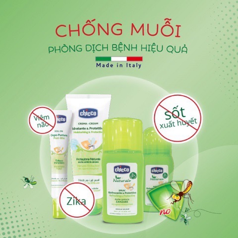 KEM ĐA NĂNG XUA MUỖI CHICCO