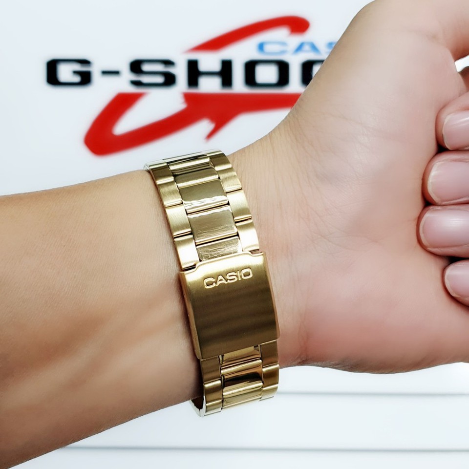 Đồng hồ nam dây kim loại Casio MTP-VD01G-1BVUDF chính hãng
