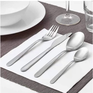 SET 16 MÓN THÌA DAO DĨA IKEA