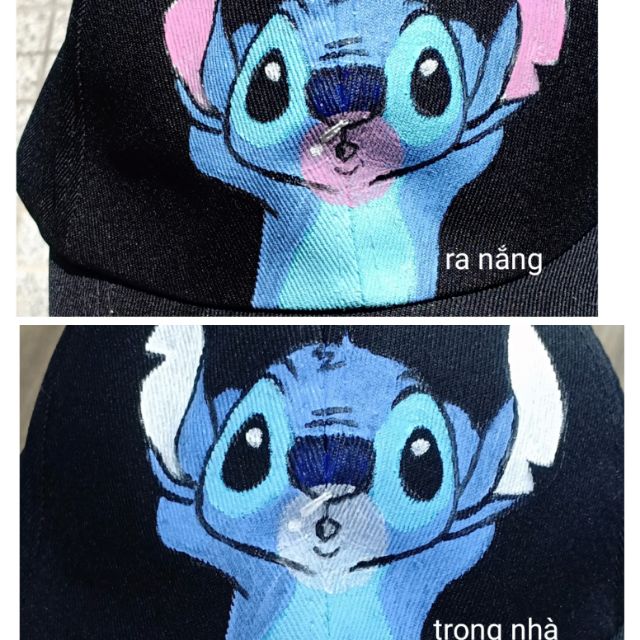 Nón vẽ tay hoạ tiết đổi màu dưới nắng